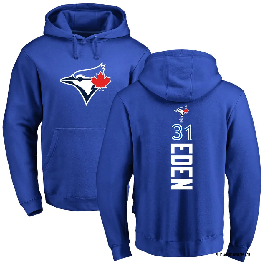 Men's Cam Eden Toronto Blue Jays Royal Backer Pullover Hoodie
