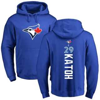 Men's Gosuke Katoh Toronto Blue Jays Royal Backer Pullover Hoodie