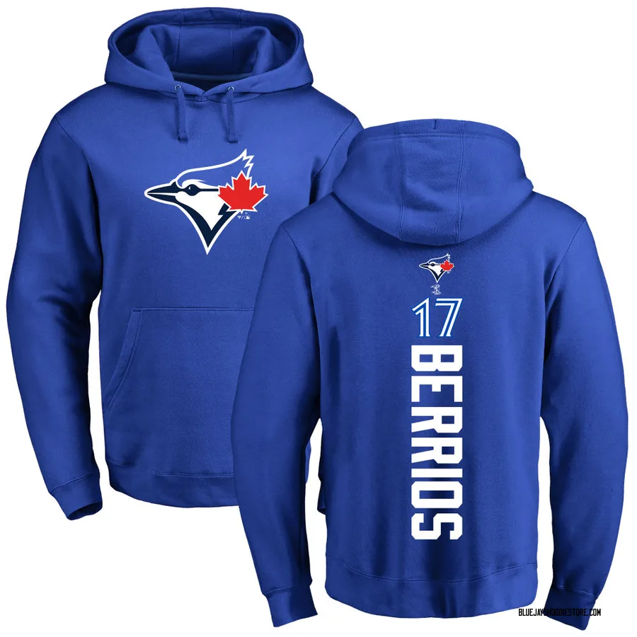 Men's Jose Berrios Toronto Blue Jays Royal Backer Pullover Hoodie