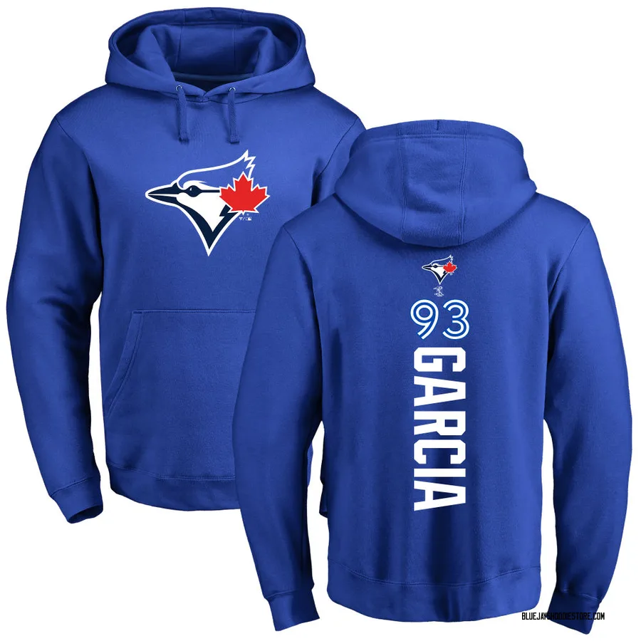 Men's Yimi Garcia Toronto Blue Jays Royal Backer Pullover Hoodie