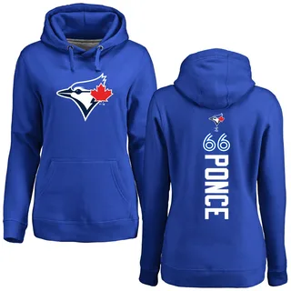 Women's Cody Ponce Toronto Blue Jays Royal Backer Pullover Hoodie