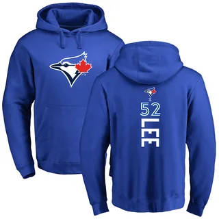 Youth Chase Lee Toronto Blue Jays Royal Backer Pullover Hoodie