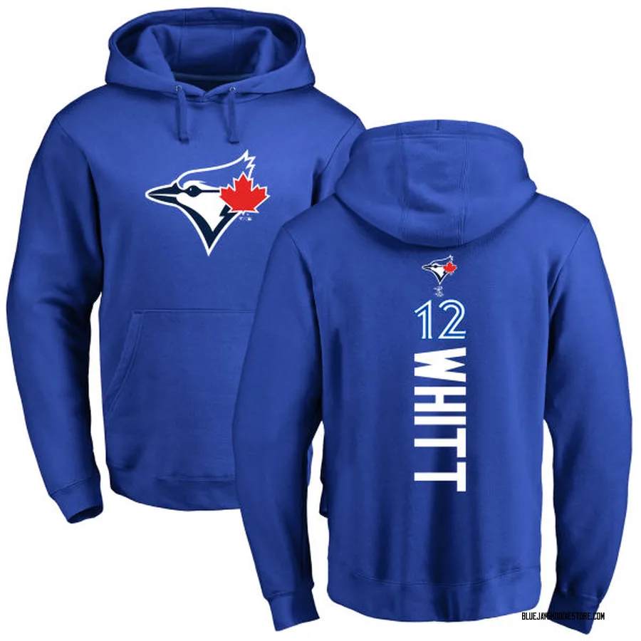 Youth Ernie Whitt Toronto Blue Jays Royal Backer Pullover Hoodie
