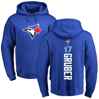 Youth Kelly Gruber Toronto Blue Jays Royal Backer Pullover Hoodie