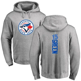 Youth Shawn Green Toronto Blue Jays Green Ash Backer Pullover Hoodie