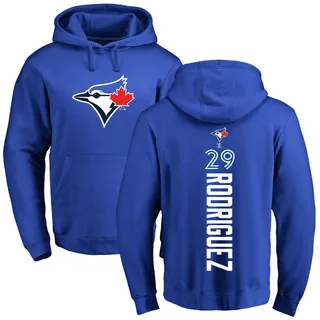 Youth Yariel Rodriguez Toronto Blue Jays Royal Backer Pullover Hoodie